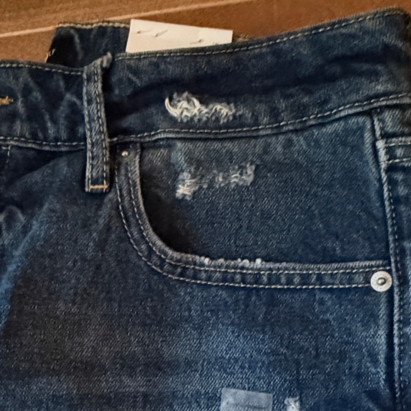 NWT Free Assembly The Super High Rise Straight Jeans - Size 12 - Picture 6 of 11